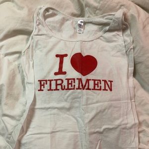 I love firemen tank